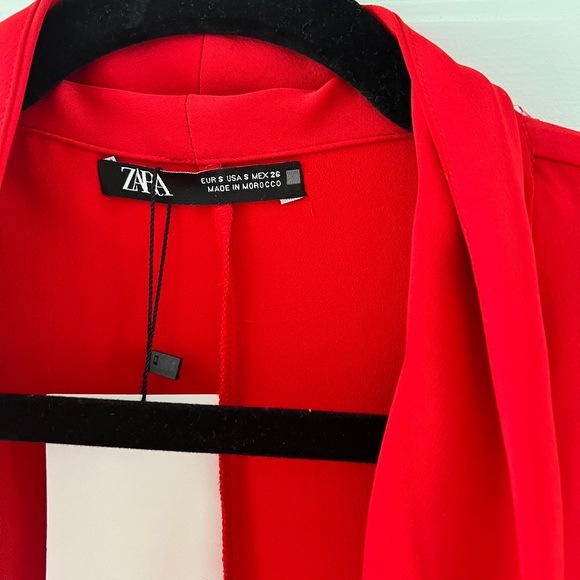 Nwt Zara red jumpsuit - Picture 3 of 5